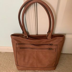 Merona brown handbag